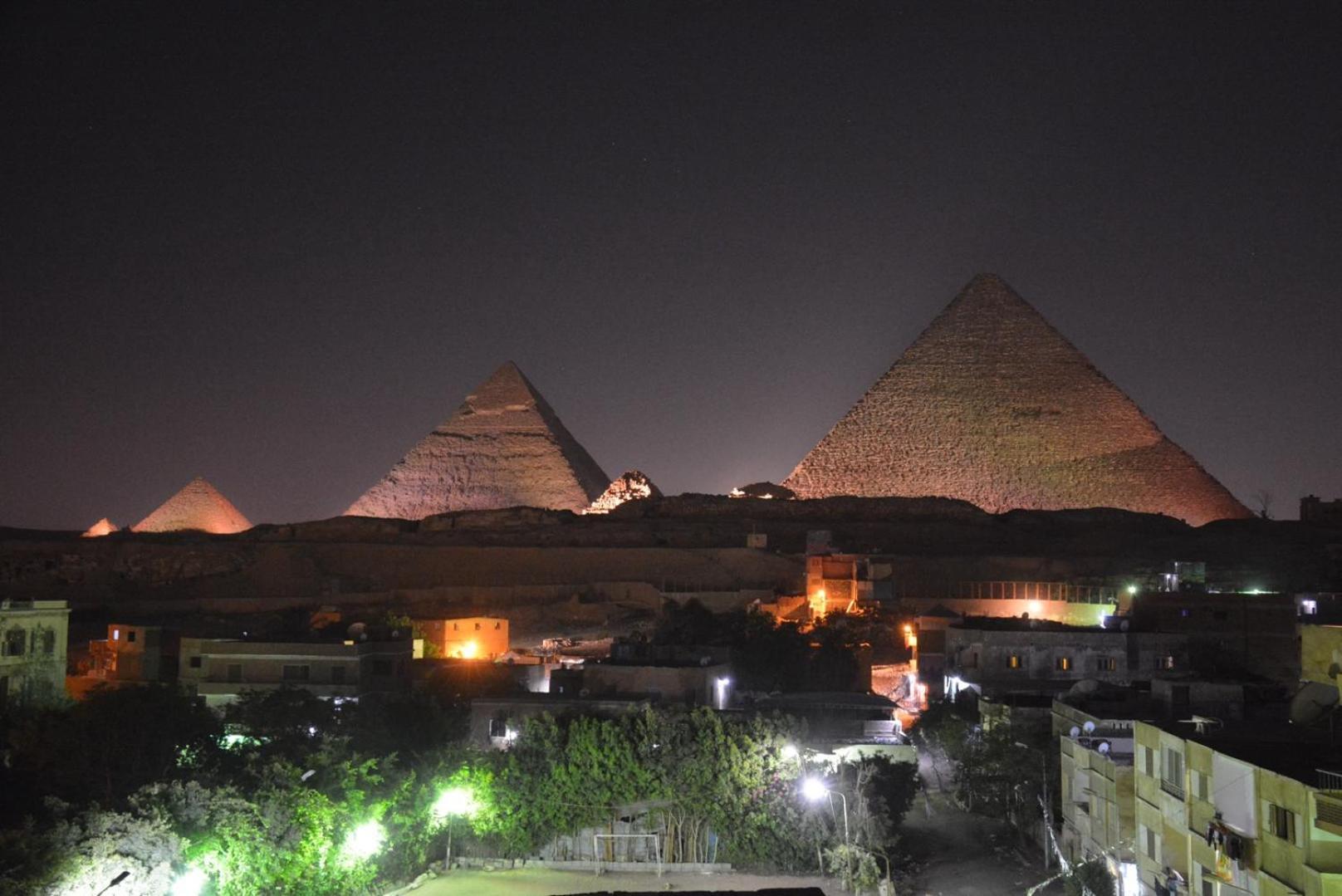 Pyramids Show Hotel Kafrat al Jabal Exterior foto