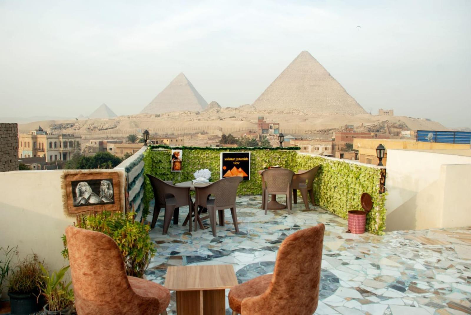 Pyramids Show Hotel Kafrat al Jabal Exterior foto