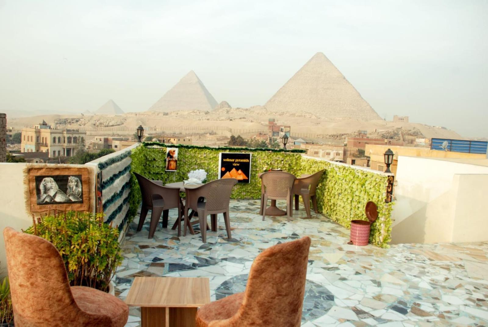 Pyramids Show Hotel Kafrat al Jabal Exterior foto