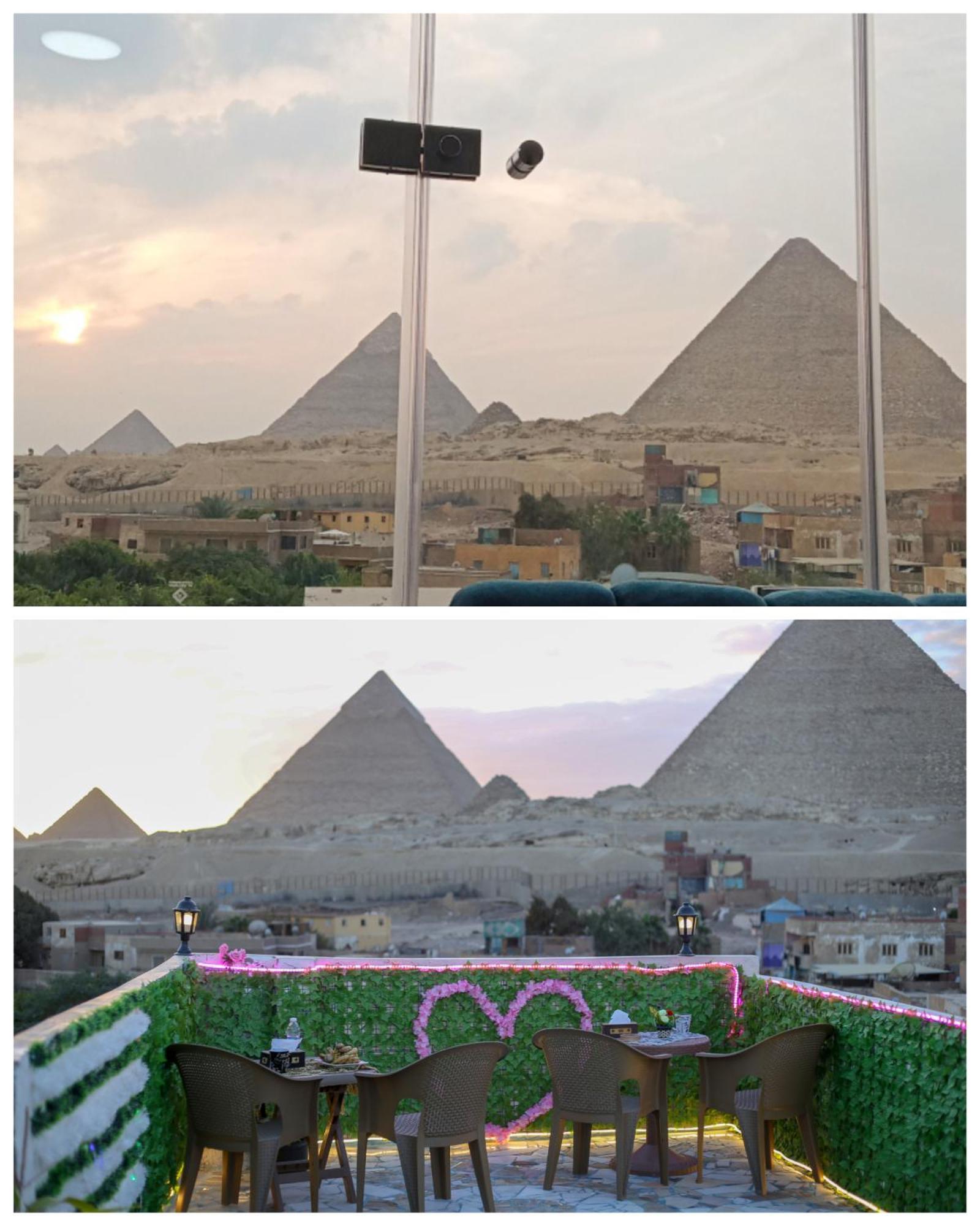 Pyramids Show Hotel Kafrat al Jabal Exterior foto